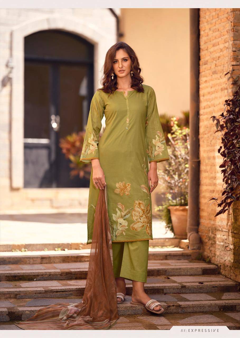 LEANA By PRM TRENDZ 12113 To 12118 Series Stylish Beautiful Colourful Cotton Dresses At Wholesale Price